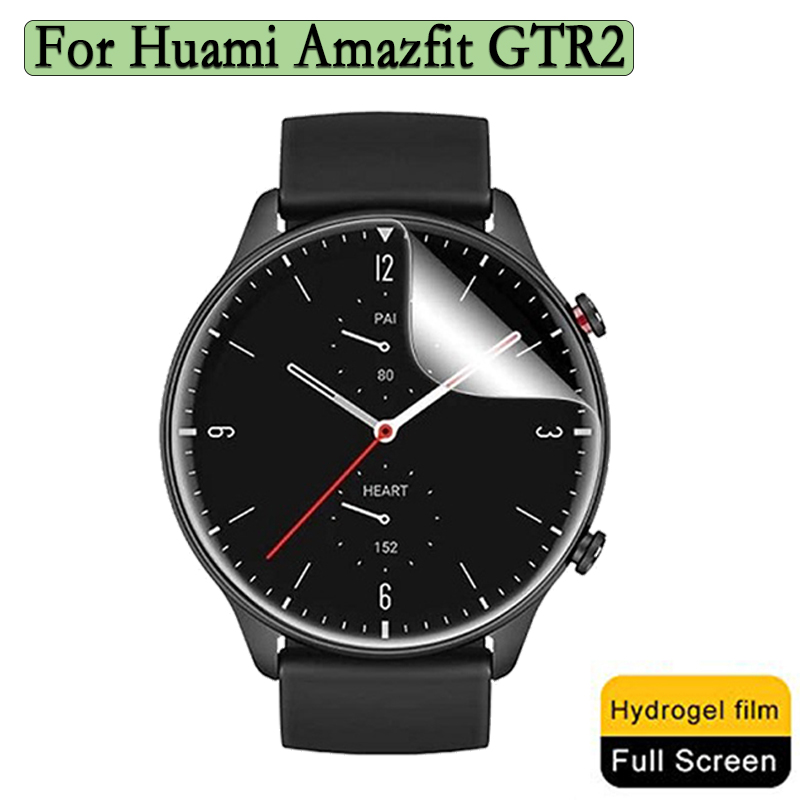 Smartwatch Screen Film - 3/6pcs Ultra-thin Transparent Hydrogel Film For
