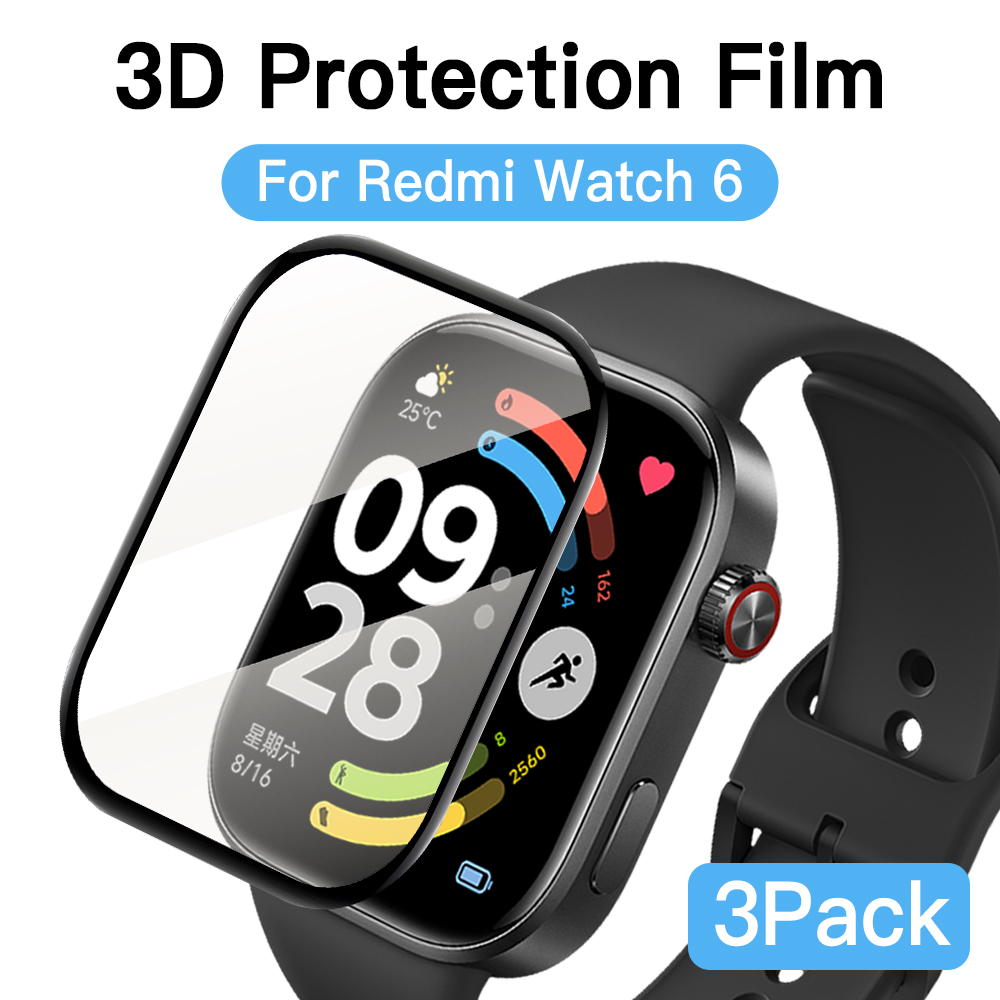 Anti Blue Light Film - 3Pack 3D Soft Screen Protector For