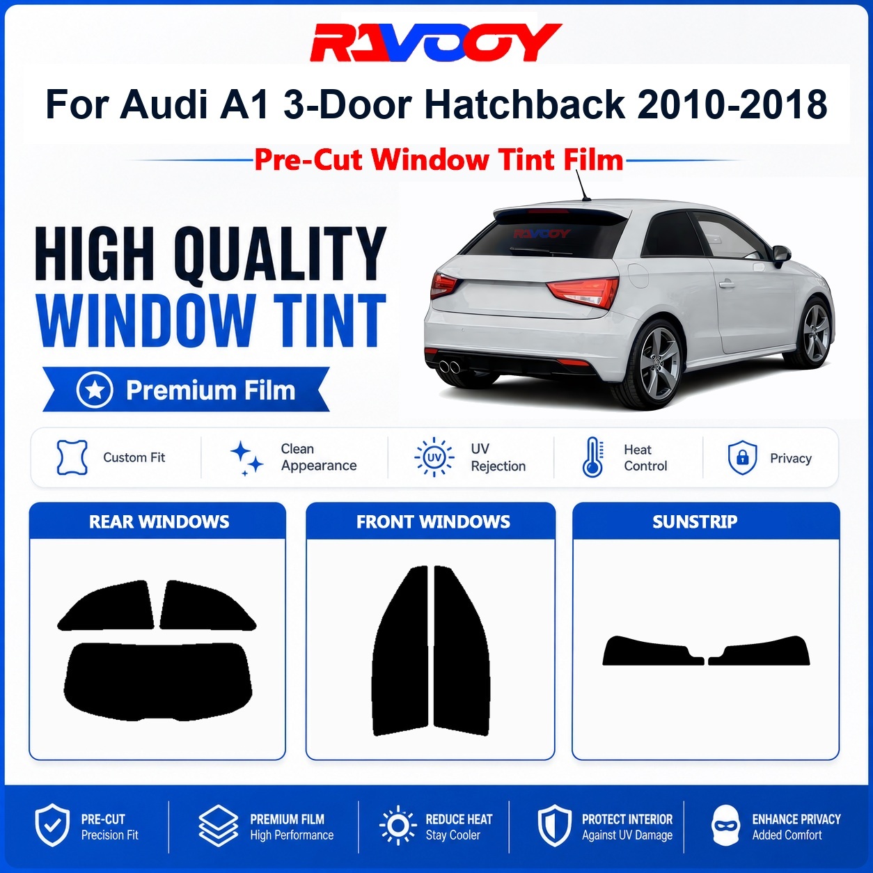 Premium Pre-Cut Window Tint Fo - Privacy Screen Protector review and price