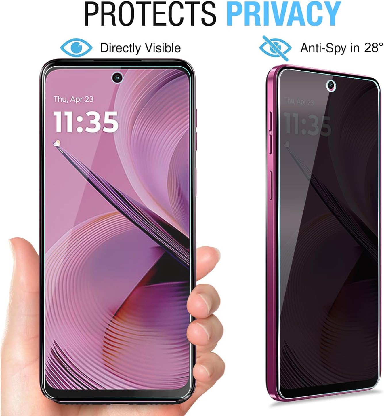 [2 Pack] For Honor 400 Lite/40 - Privacy Filter 2Pack review and price