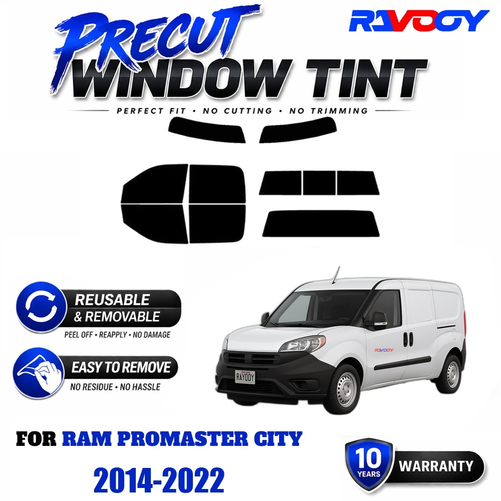 RAVOOY Precut Window Tint, Reu - Air Bubble Remover review and price