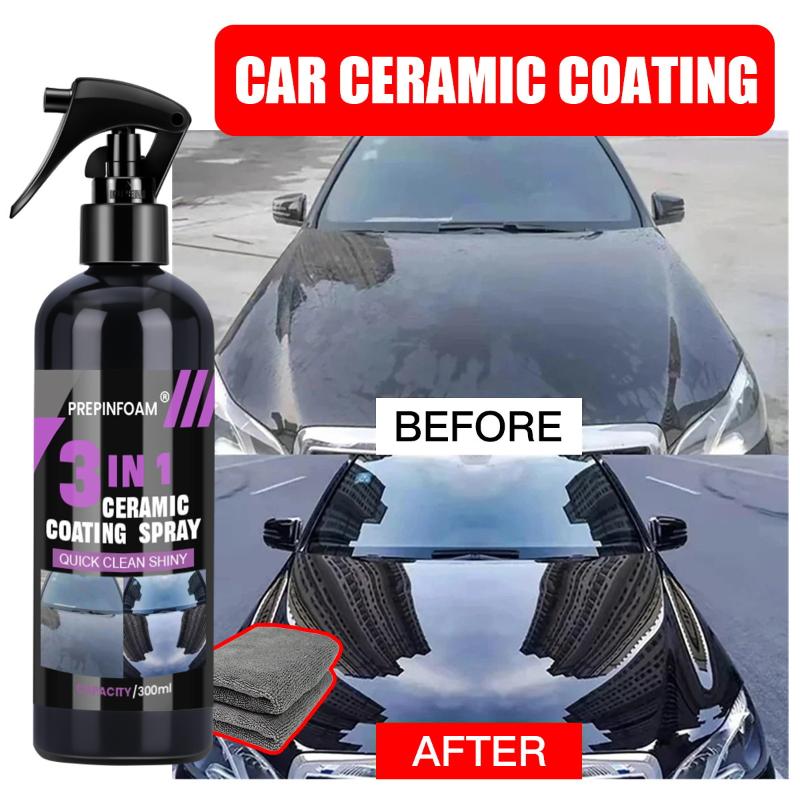 3 In 1 Car Ceramic Liquid Coat - Nano Liquid Coating review and price