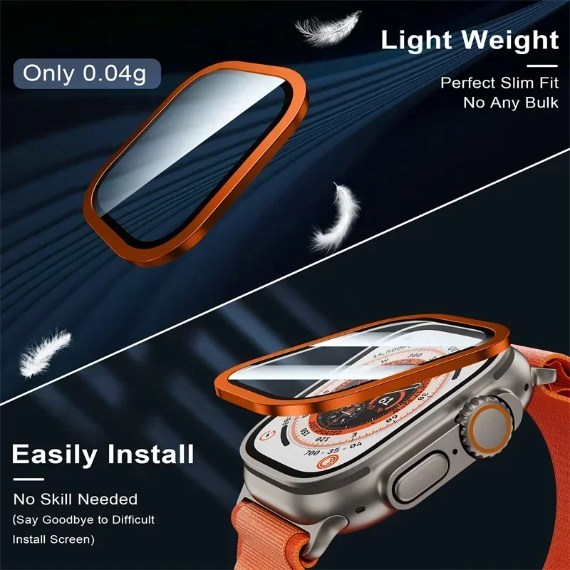 2PCS Tempered Glass for Apple  - Smartwatch Screen Film review and price
