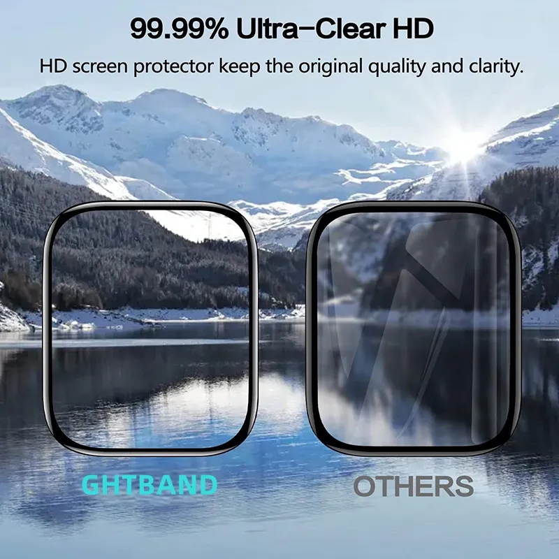 Soft Glass For Apple Watch Scr - Tempered Glass Screen 9H review and price