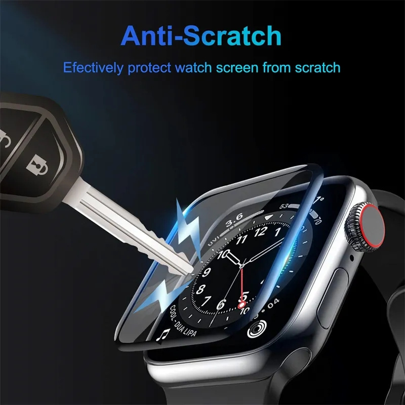 Soft Glass For Apple Watch Scr - Tempered Glass Screen 9H review and price