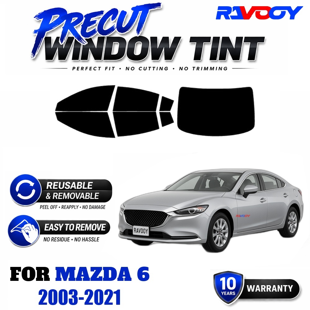 RAVOOY Precut Window Tint, Reu - Air Bubble Remover review and price
