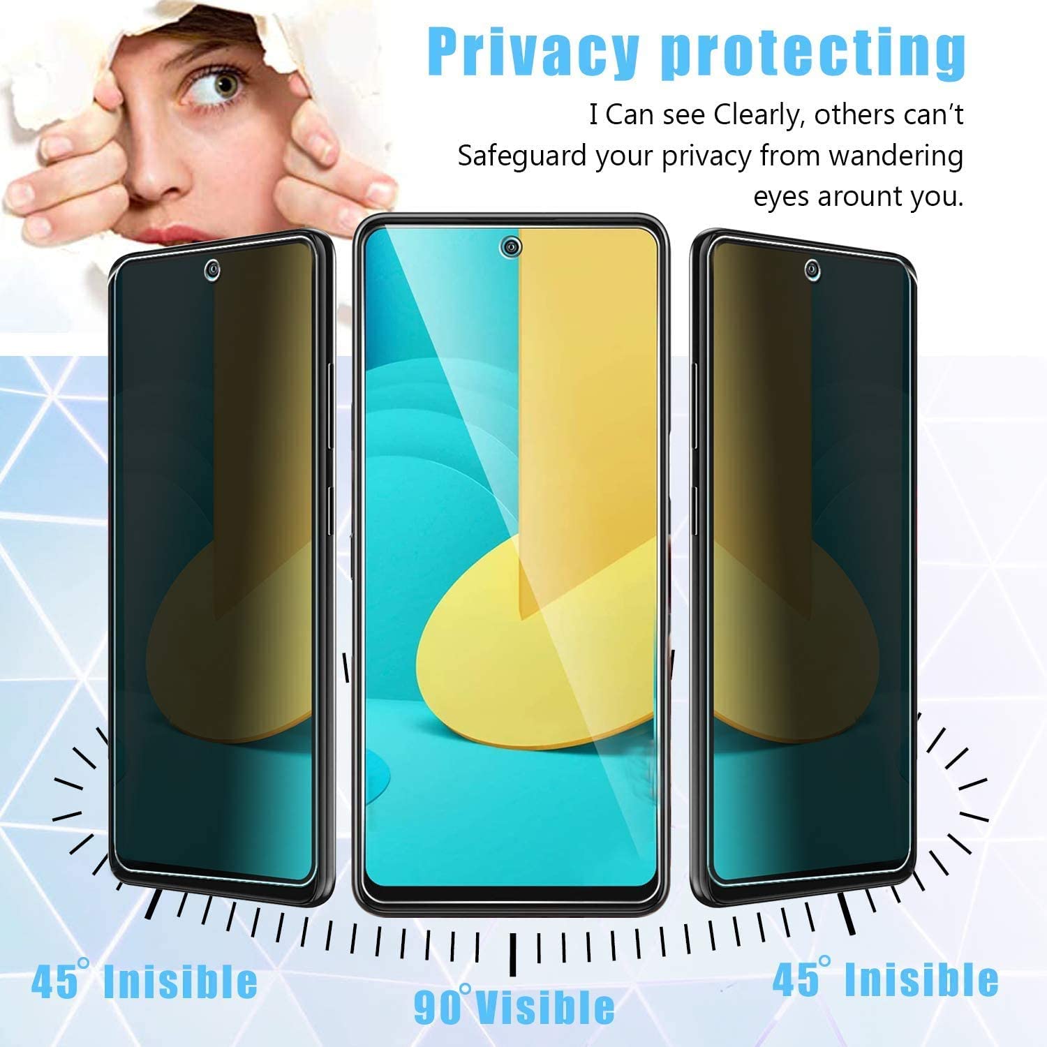 2 PACK Privacy Filter Tempered - Privacy Filter 2Pack review and price