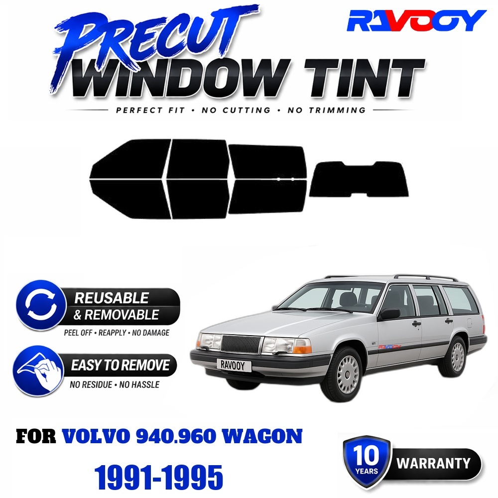 RAVOOY Precut Window Tint, Reu - Air Bubble Remover review and price
