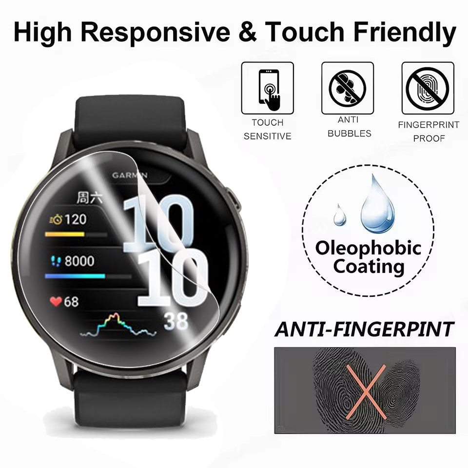 Soft Hydrogel Film For Garmin  - Hydrogel Screen Protector review and price