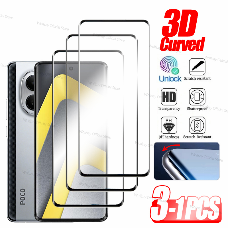 3/2/1 PCS 3D Curved Edge Glass - Curved Edge Screen review and price