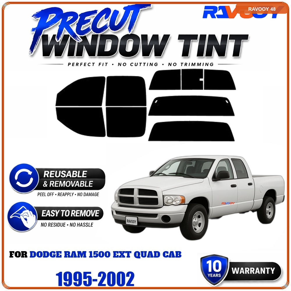 RAVOOY Precut Window Tint, Reu - Air Bubble Remover review and price