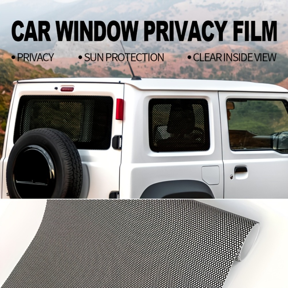 1Roll Black Perforated Vinyl P - Privacy Screen Protector review and price