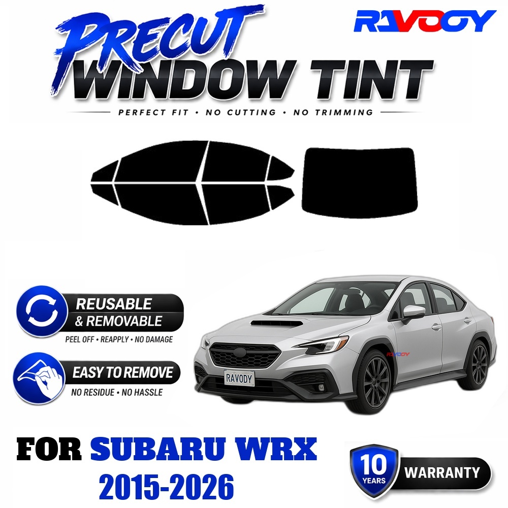 RAVOOY Precut Window Tint, Reu - Air Bubble Remover review and price