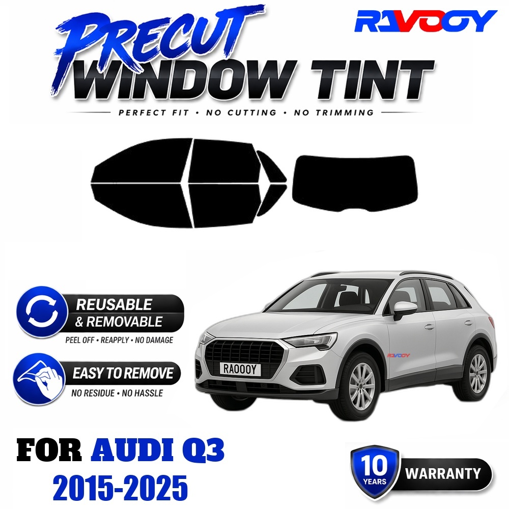RAVOOY Precut Window Tint, Reu - Air Bubble Remover review and price