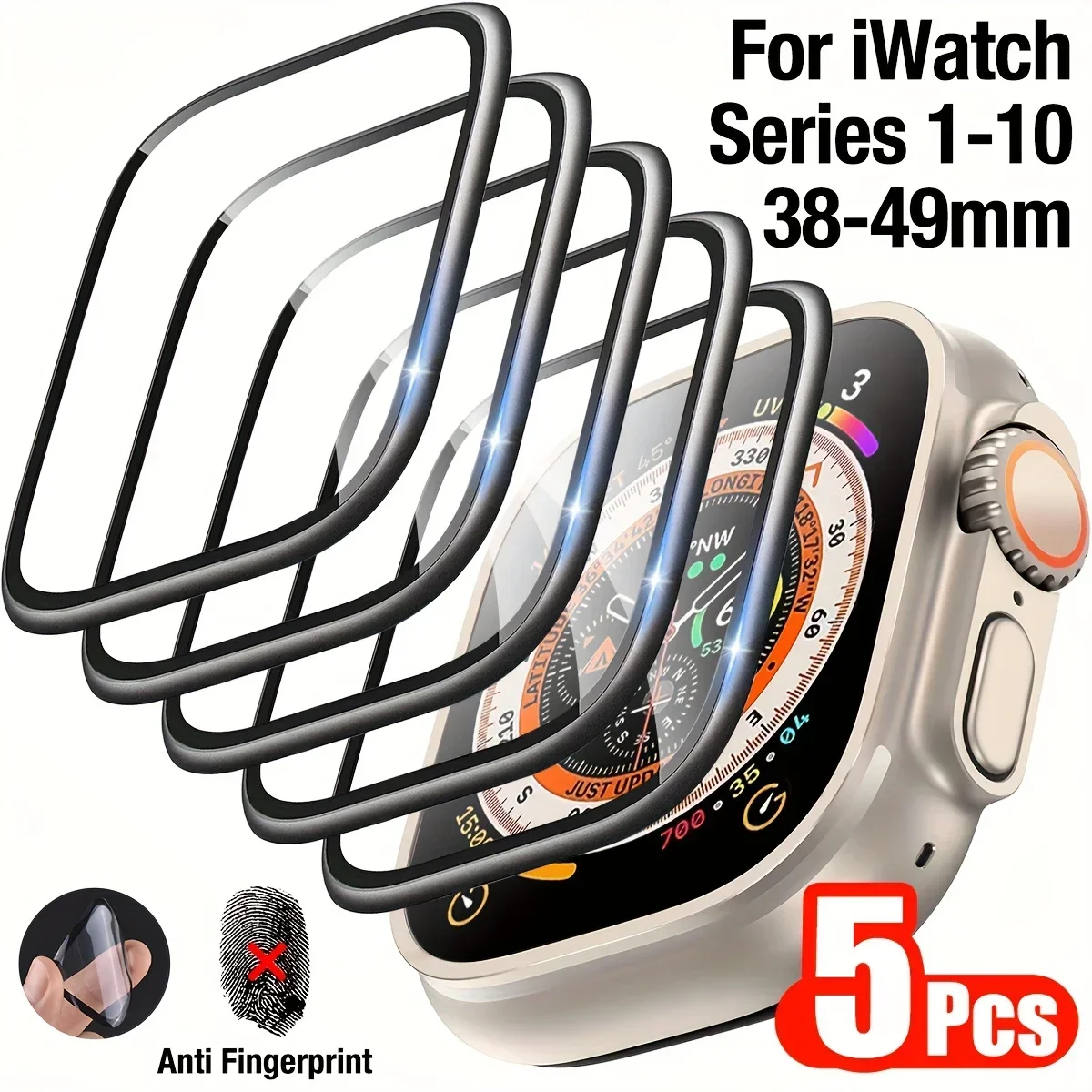 1-5pcs Anti-scratch Film For A - Smartwatch Screen Film review and price