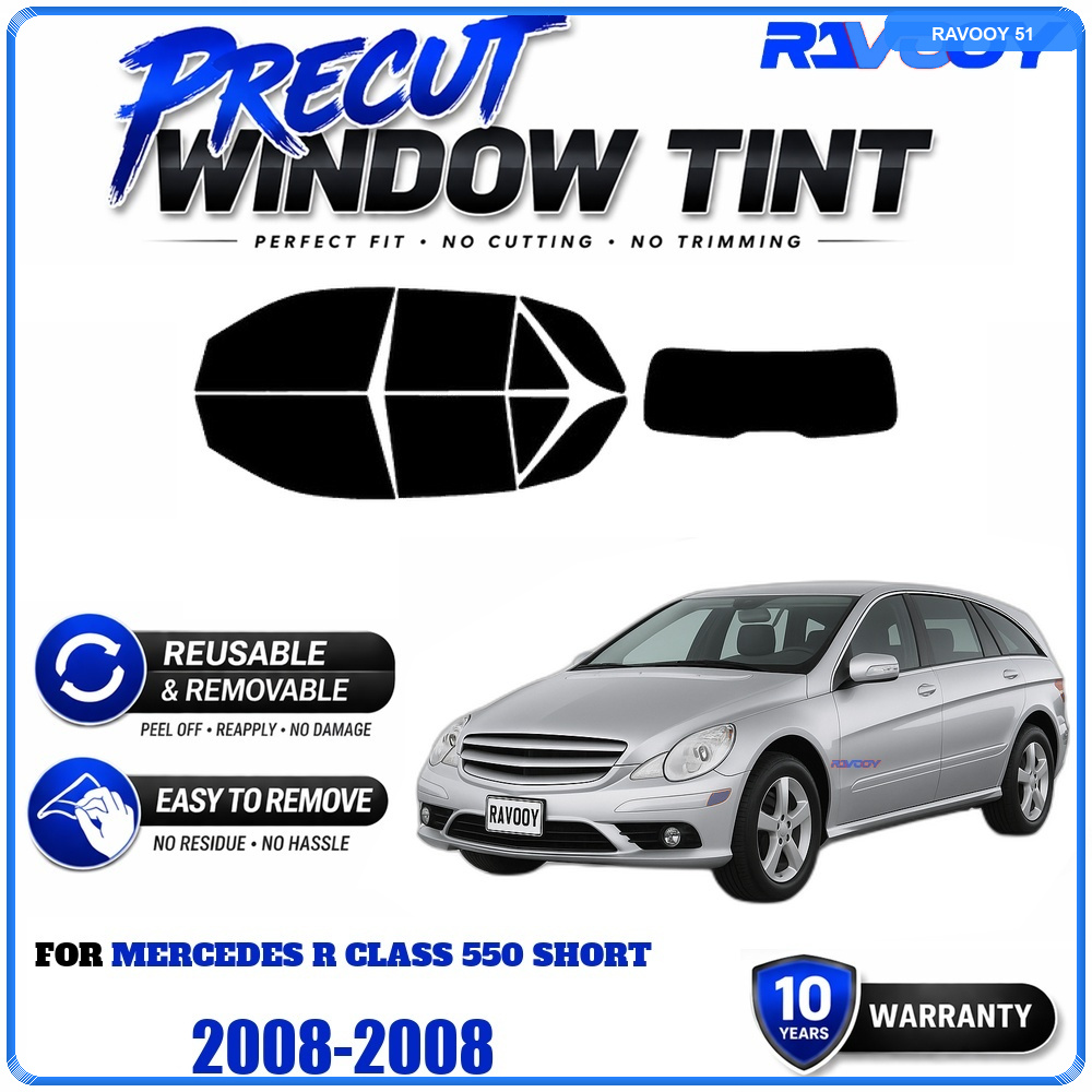 RAVOOY Precut Window Tint, Reu - Air Bubble Remover review and price